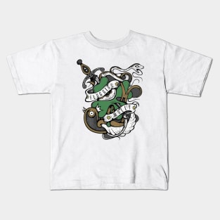 flogging snake Kids T-Shirt